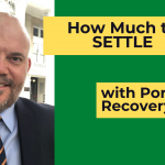 How much will Portfolio Recovery settle for?